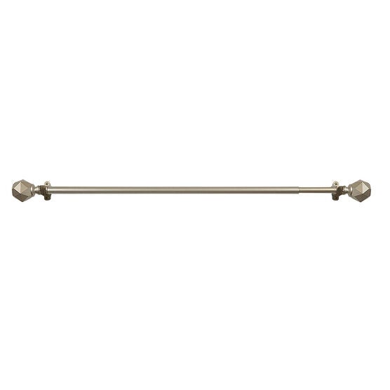Innovative Decorative Room Darkening Wrap Around Rod & Finial 28-48, GOLD, hi-res image number null