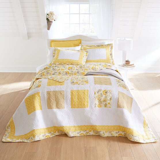 Dahlia Floral Bedspread Collection Bedding Collections Brylane Home