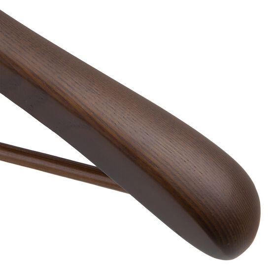 Hardwood Suit Hanger With Bar S/4, Coffee, , alternate image number null
