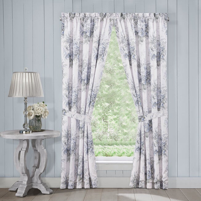 Estelle 84 Inch Window Panel Pair, BLUE, hi-res image number 0