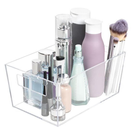 Clear Small Totes Set Of 2, CLEAR, hi-res image number null