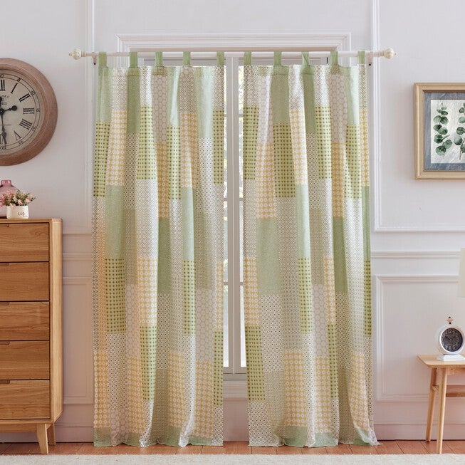 Juniper Sage Curtain Panel Pair , SAGE, hi-res image number 0