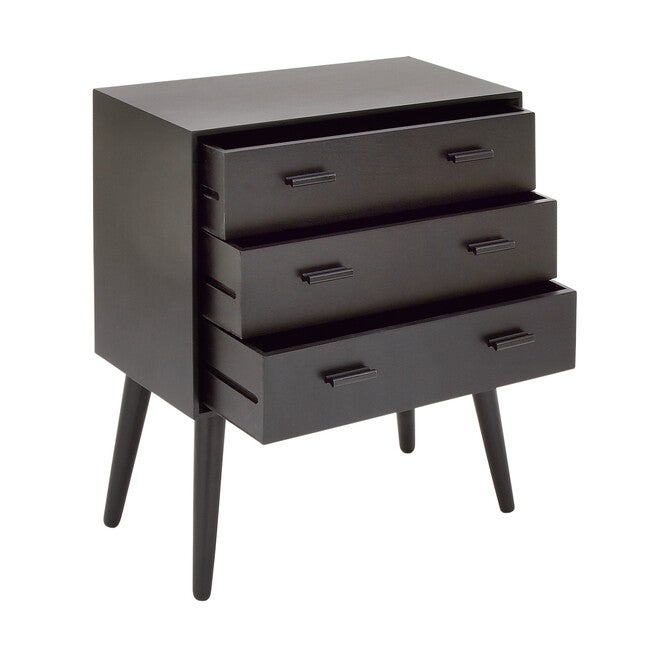 Black Pine Modern Chest, 29x24x12, , alternate image number null