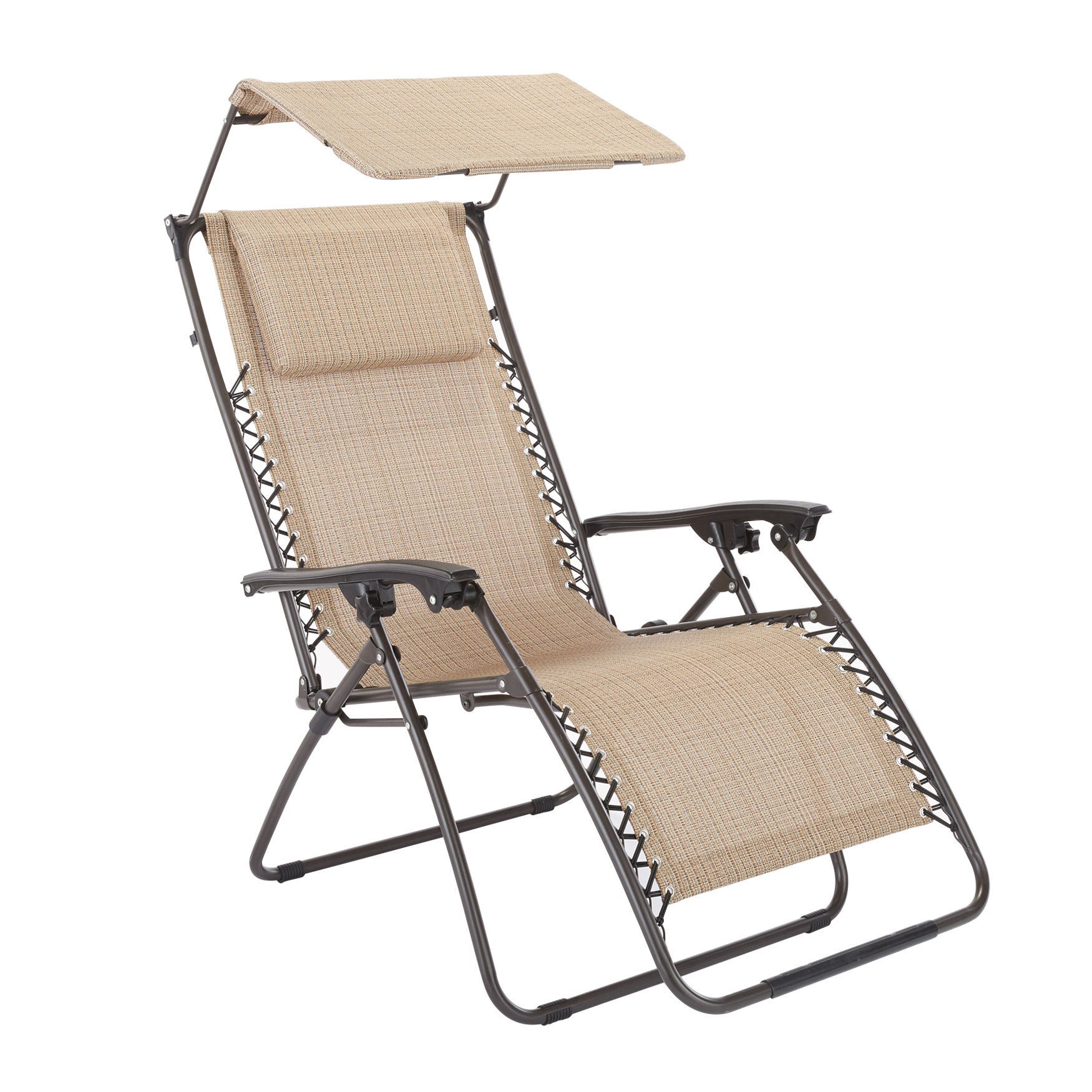 Simple 350 lbs. Weight Capacity Zero Gravity chair with Canopy, Multi