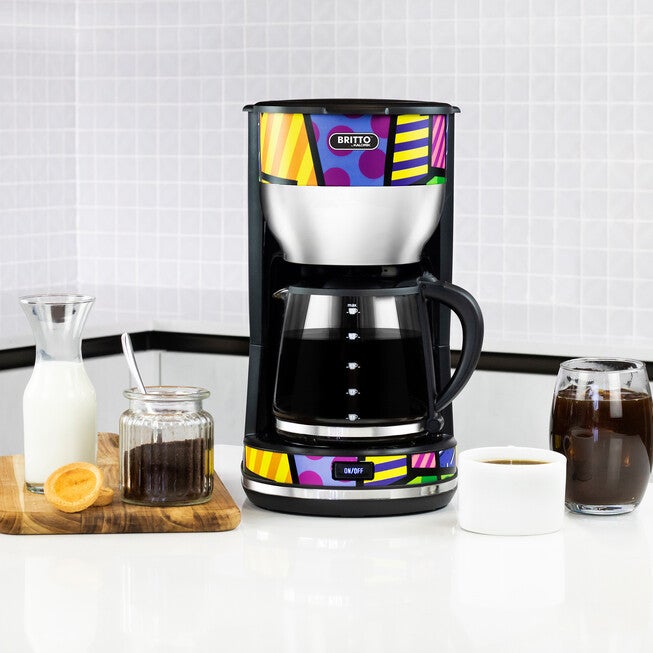 Kalorik by Britto 10-cup Coffee Maker, Multicolor Design, , alternate image number 4
