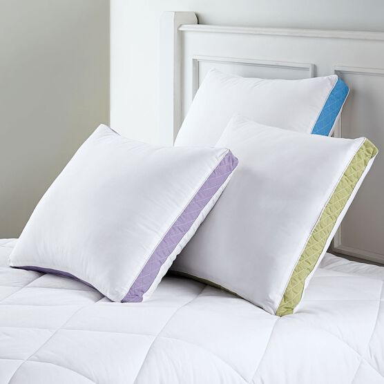 Gusseted Density 2-Pack Pillows, Medium Firm, Gusseted Density 2-Pack Pillows, Medium Firm,
