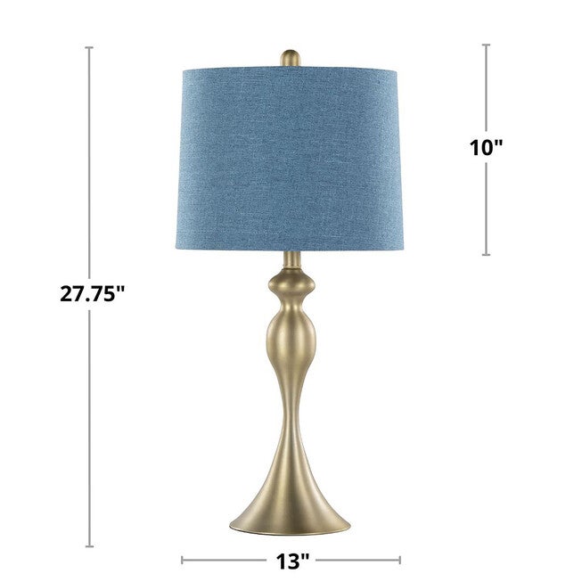 Ashland 27 inches Metal Table Lamp - Set Of 2, , alternate image number null
