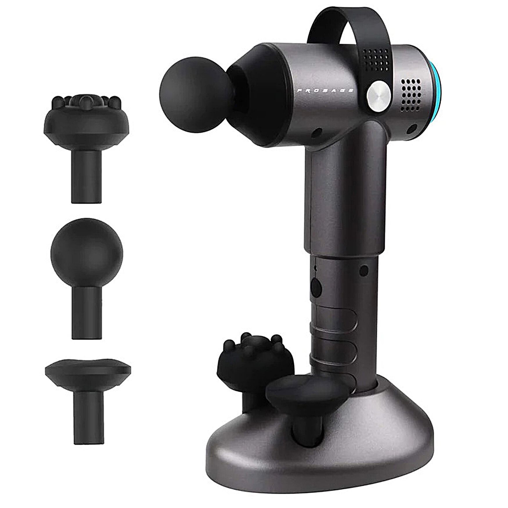 Prosage 3 Speed Pro Massage Gun Wellness, BLACK, hi-res image number 0