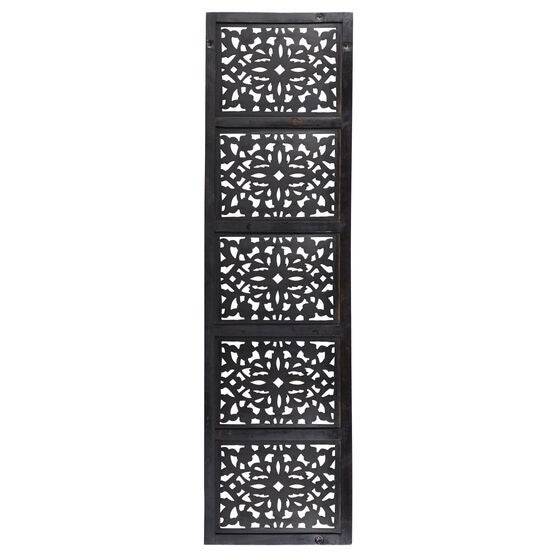 Brown Traditional Ornamental Wood Wall Décor, , alternate image number null