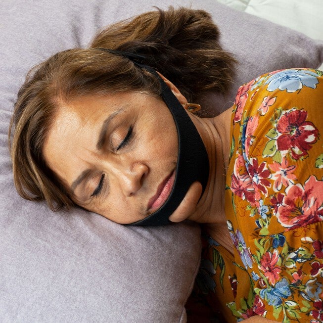CPAP Chin Strap, BLACK, hi-res image number 0