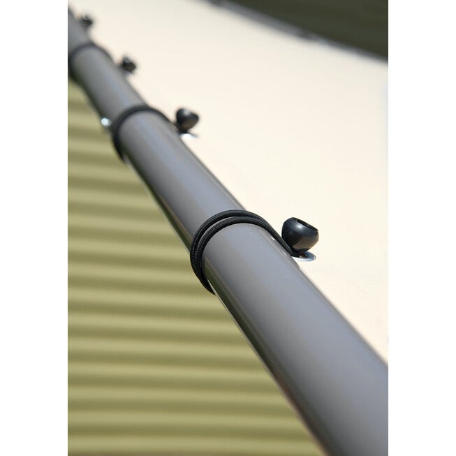 10x10 Pacifica Gazebo Canopy Charcoal Frame and Marzipan Tan Cover, , alternate image number 4