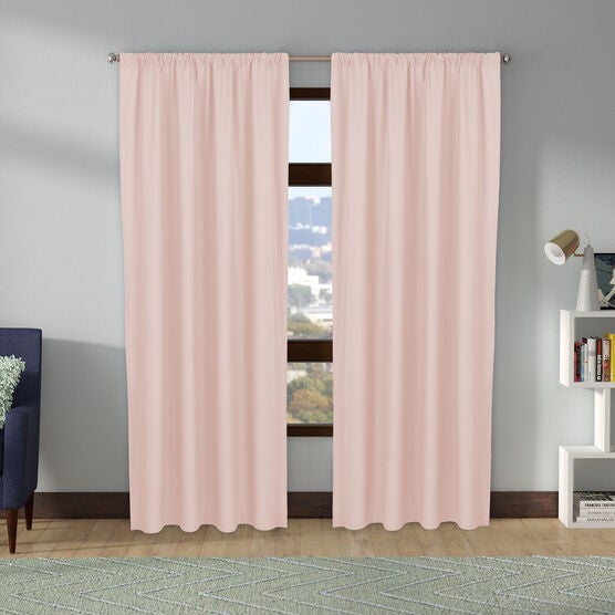 Perfectly Cotton Window Panel Pair Window Panel Pair Brylane Home