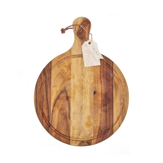 Acacia Wood Artisan Cheese Paddle, , alternate image number null