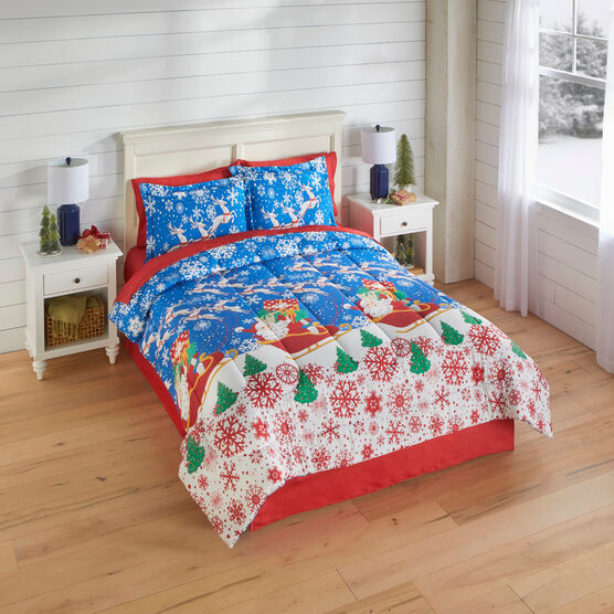 Santa's Coming to Town Comforter Set, MULTI, hi-res image number null