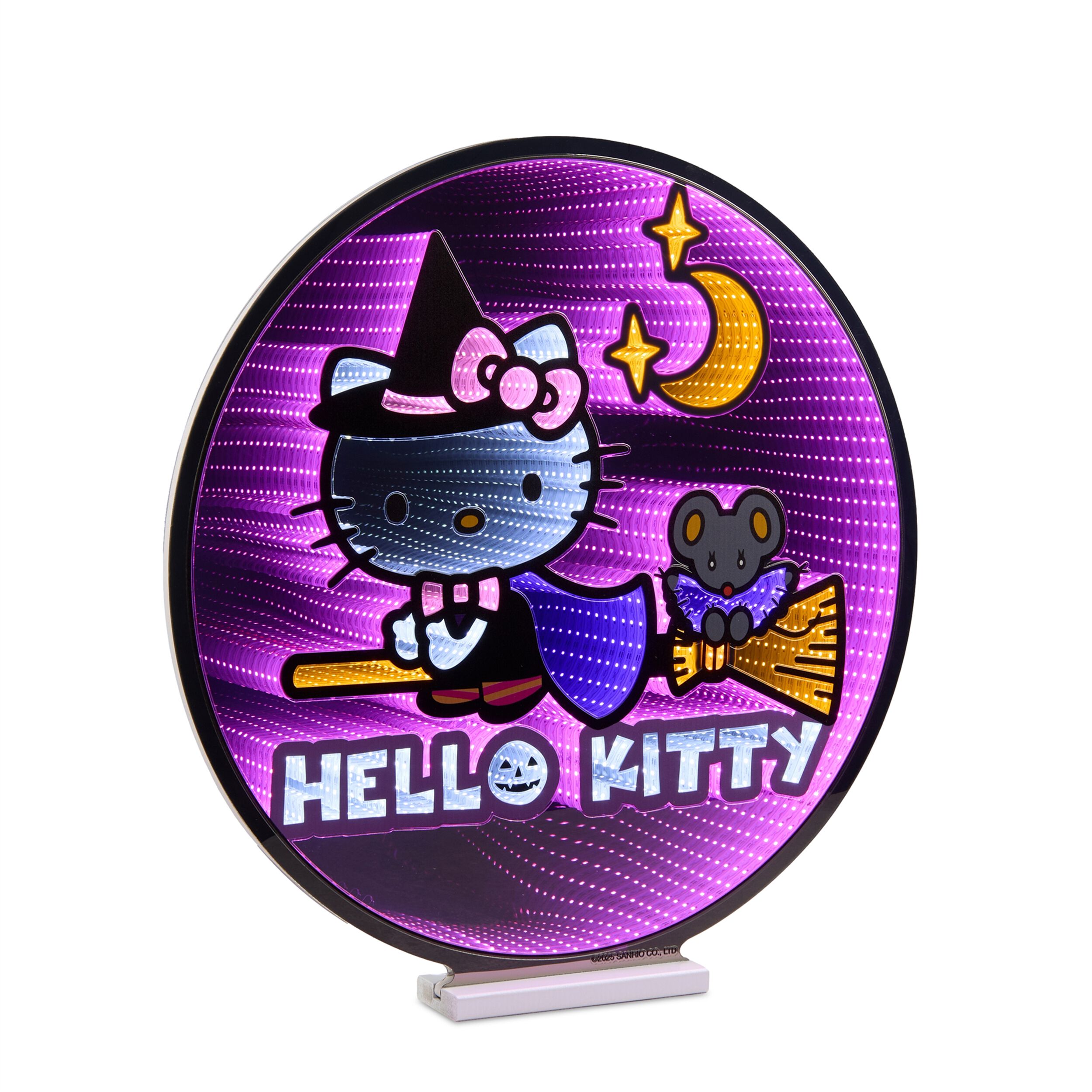 Hello Kitty&reg;?  Witch Ekkolight 24 inchesH, PURPLE ORANGE, hi-res image number 0