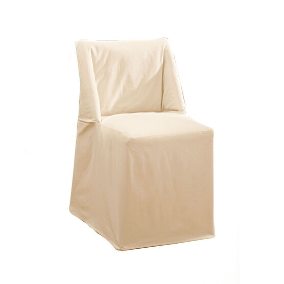 Cotton Duck Folding Chair Cover, NATURAL, hi-res image number null