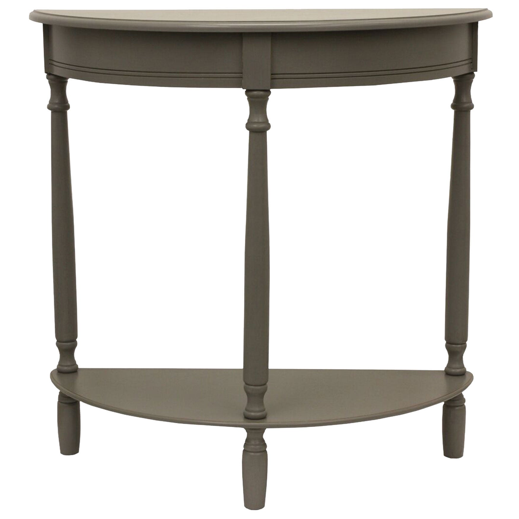 Chic Half Moon Table, GRAY, hi-res image number 0