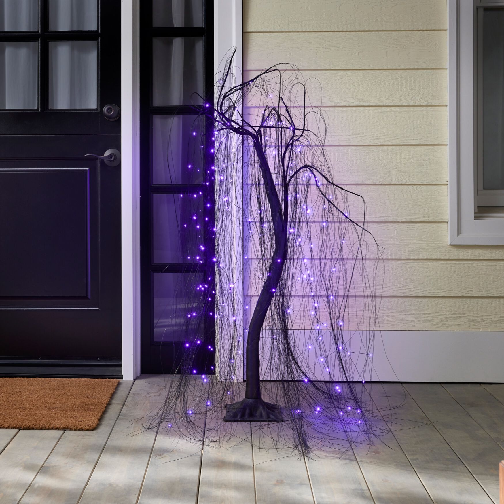 Pre lit willow tree cheap