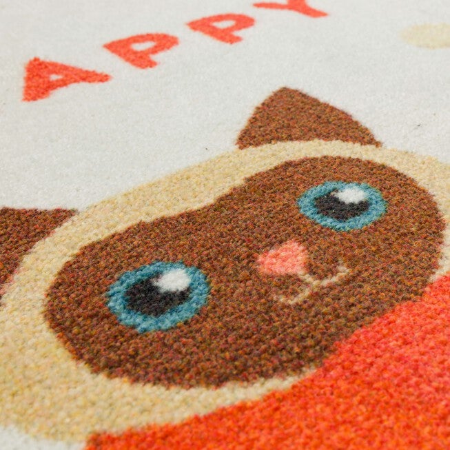 Holiday Cats Kitchen Rug, , alternate image number null