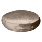 Panne Velvet Round Floor Pillow , , on-hover image number null