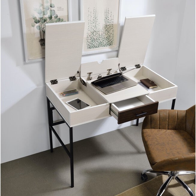 Built-In Usb Port Writing Desk, , alternate image number 6