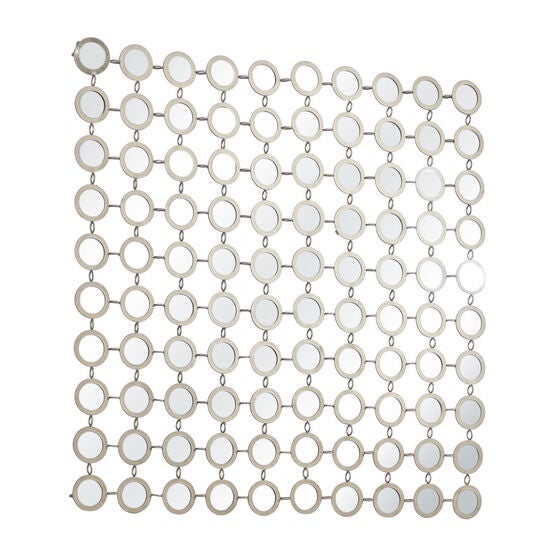 Gold Glam Metal Wall Mirror, , alternate image number null