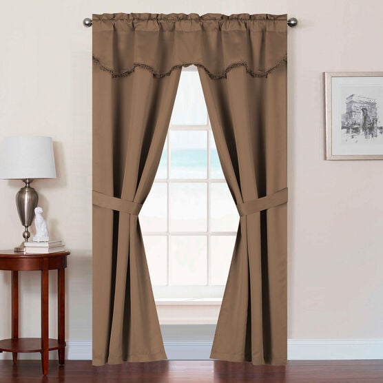 Burlington 5 Pc Window Set Curtains Drapes Brylane Home