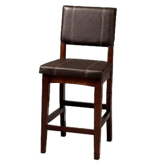 Counter Stool, 17¾"Wx19½"Dx24"H, BROWN, hi-res image number null
