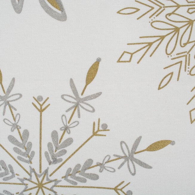 Snowflake Sparkle Printed Table Runner, , alternate image number null