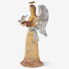 60" Pre-Lit Angel, DOVE, hi-res image number null