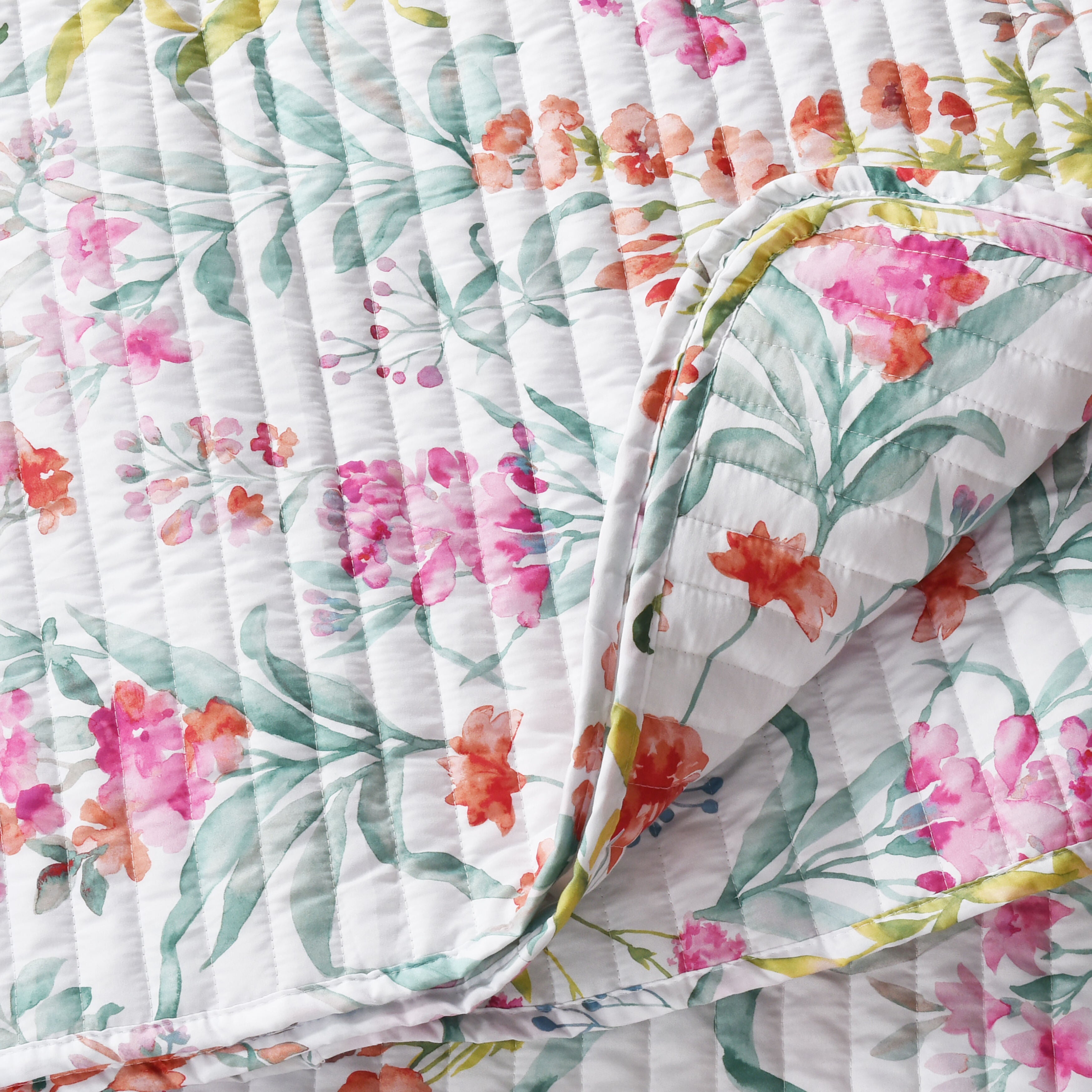 TALLULAH QUILT SET, PINK, alternate image number 4