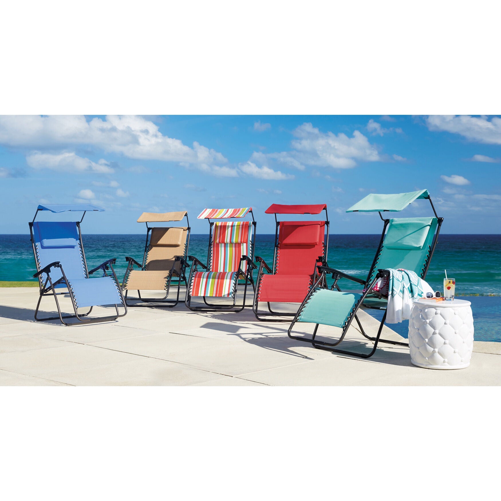 Brylanehome camp shop chair with canopy