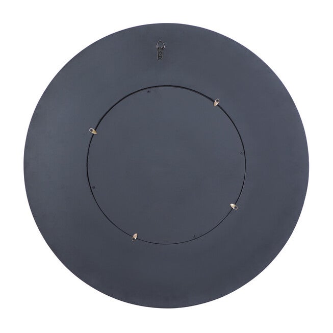 Blue Coastal Wood Wall Mirror, , on-hover image number null
