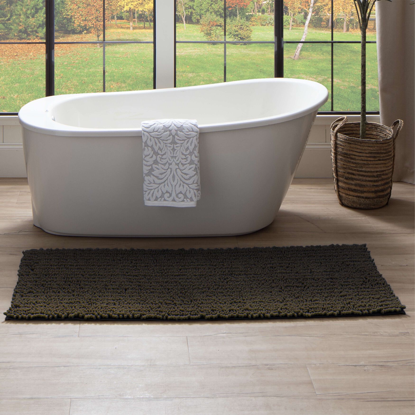 Homespun Noodle Bath Rug, , alternate image number 12