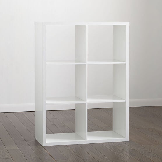 Eve 6-Cube Cubby, WHITE Eve 6-Cube Cubby, WHITE