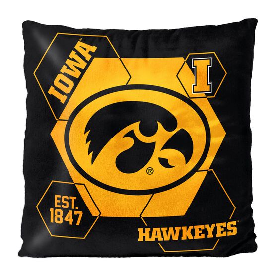 Iowa Connector Velvet Reverse Pillow, MULTI, hi-res image number null