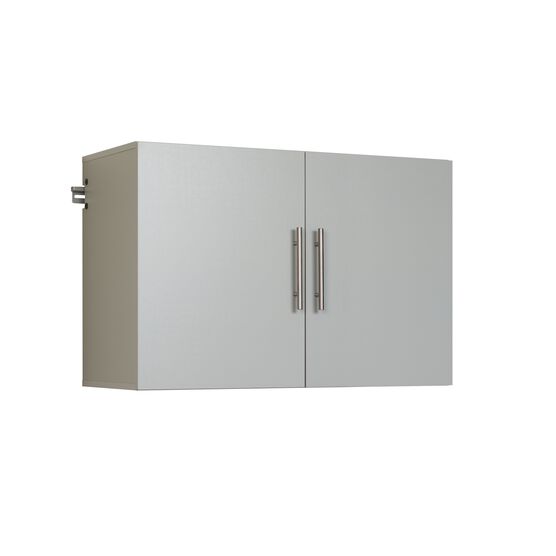 HangUps 36" Upper Storage Cabinet, Light Gray, , alternate image number null