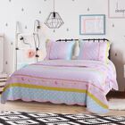Polka Dot Stripe Quilt and Pillow Sham Set, , on-hover image number null