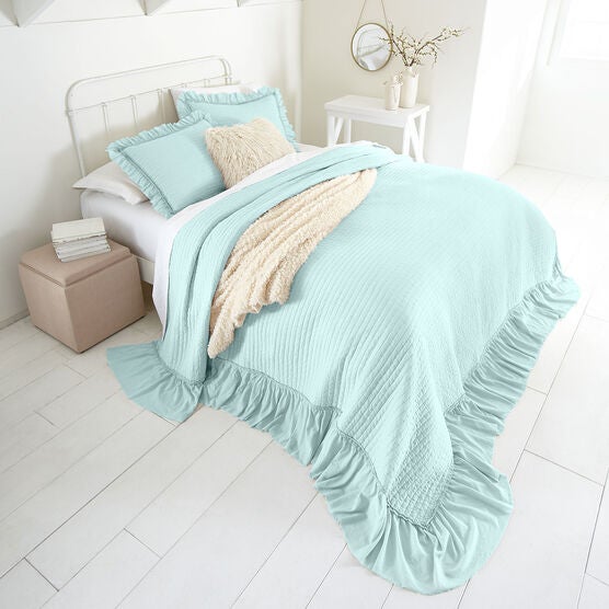Madeline Ruffle Bedspread, Madeline Ruffle Bedspread,