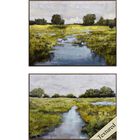 Pause Lull Framed Wall Décor, Set Of 2, GREEN, hi-res image number null