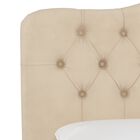 Velvet Tufted Headboard, , alternate image number null