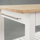 Kitchen Island with Solid Wood Top, , alternate image number null
