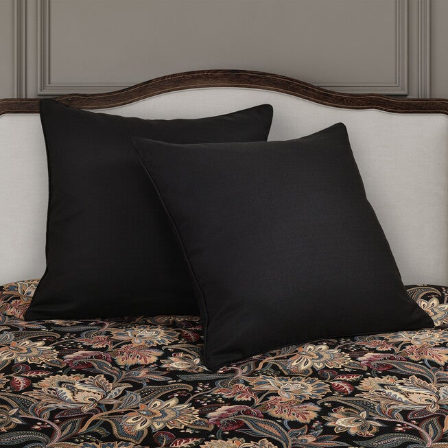 Calabria Euro Sham, BLACK, alternate image number null