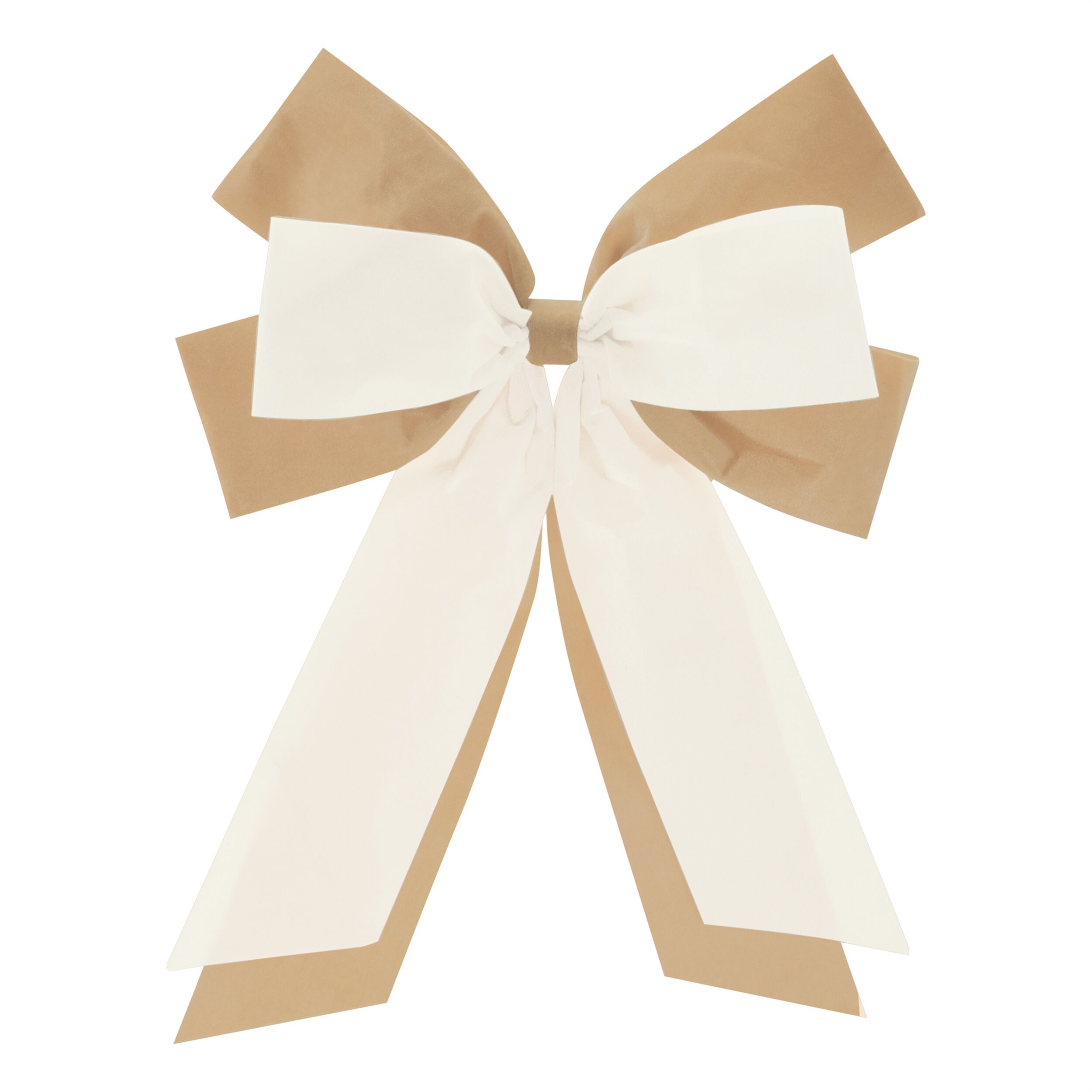 Double Bow Ornament (Set of 2)