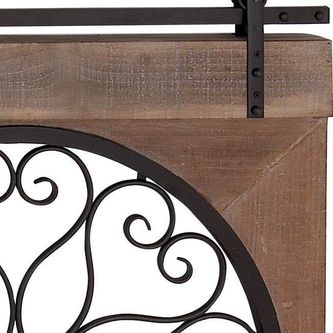 Brown Rustic Ornamental Wood Wall Décor, , alternate image number 4