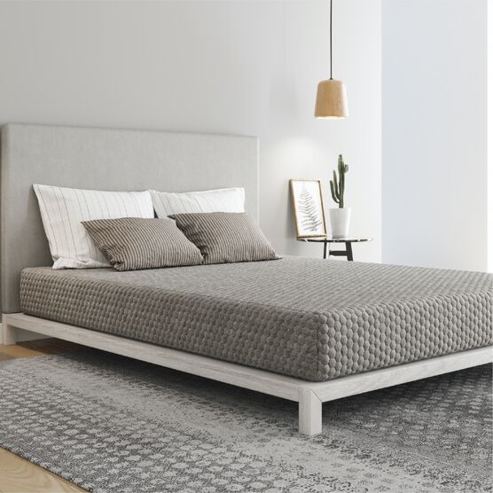 10" Gel Memory Foam Mattress, Firm, Full Mattress, GREY, hi-res image number null
