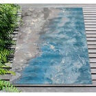 Liora Manne Marina Surf Indoor/Outdoor Rug, , alternate image number null