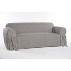 Roman Key Cotton Slipcover black , , on-hover image number null