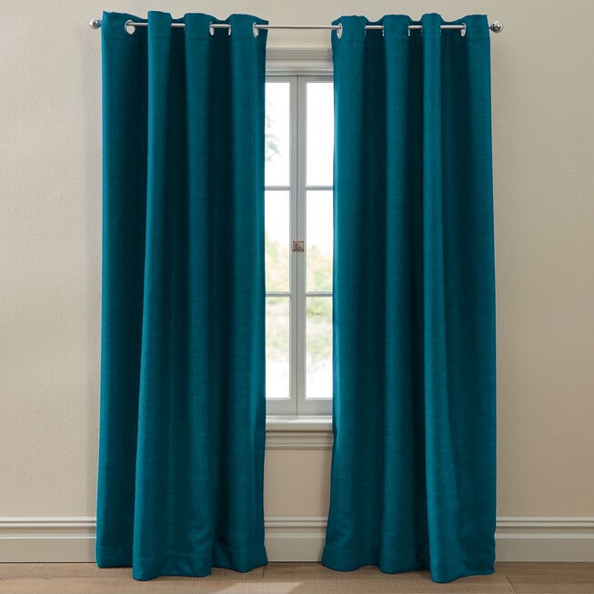 Markus Blackout Grommet Panel, PEACOCK, hi-res image number null