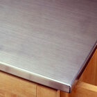 Large Natural Finish Create a Cart with Stainless Steel Top , , on-hover image number null